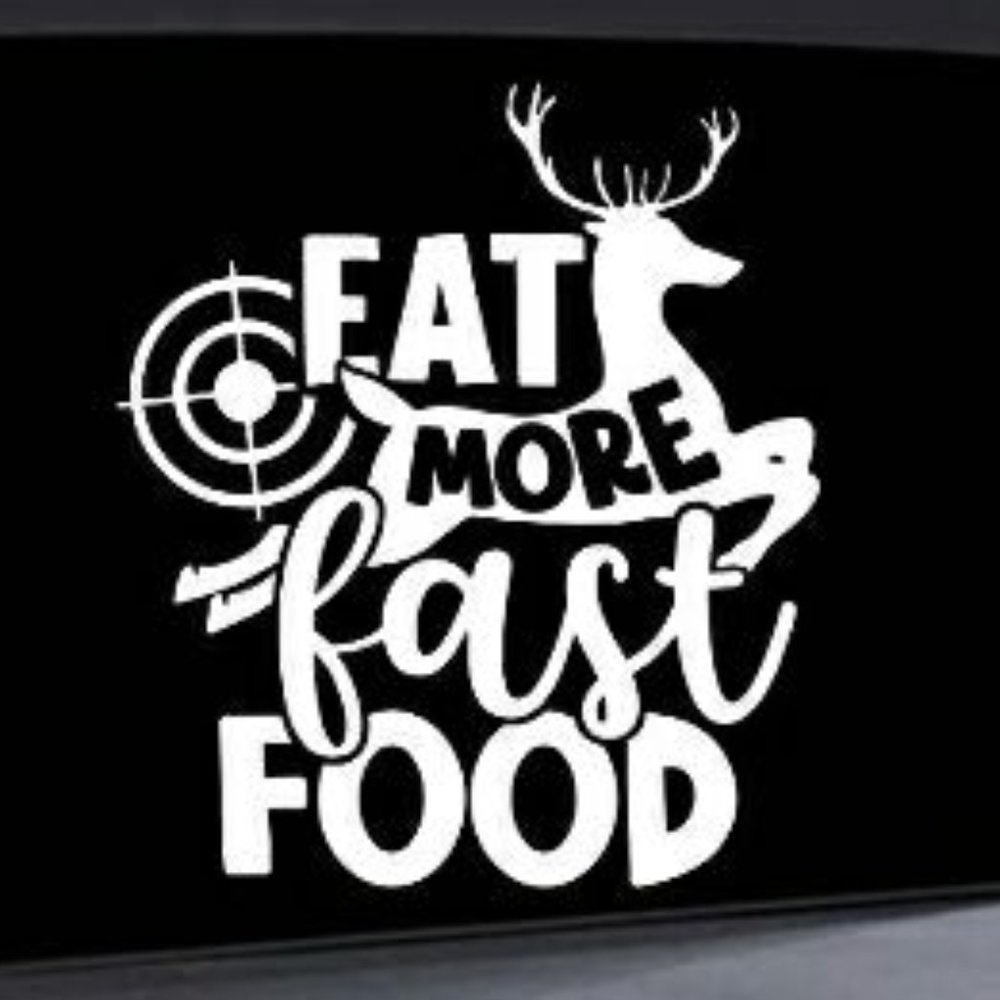 Vinyl hunting decal for vehicle 7 inch car vinyl decal bumperstickers
